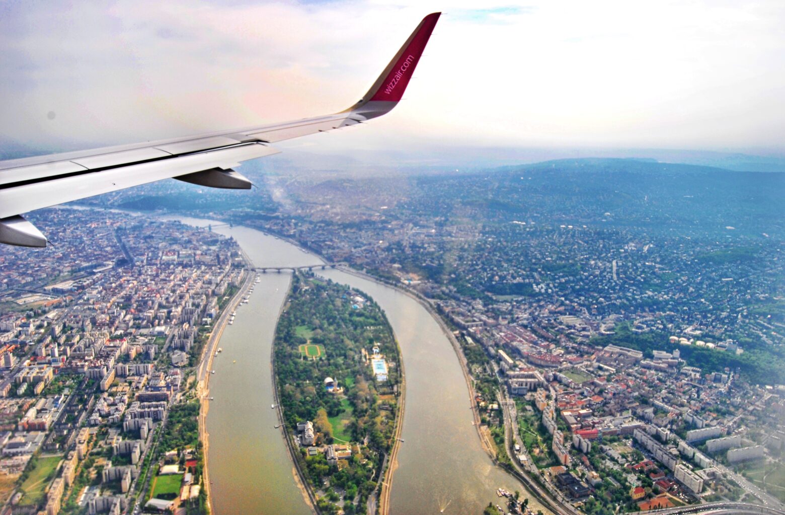 letadlo budapest wizzair