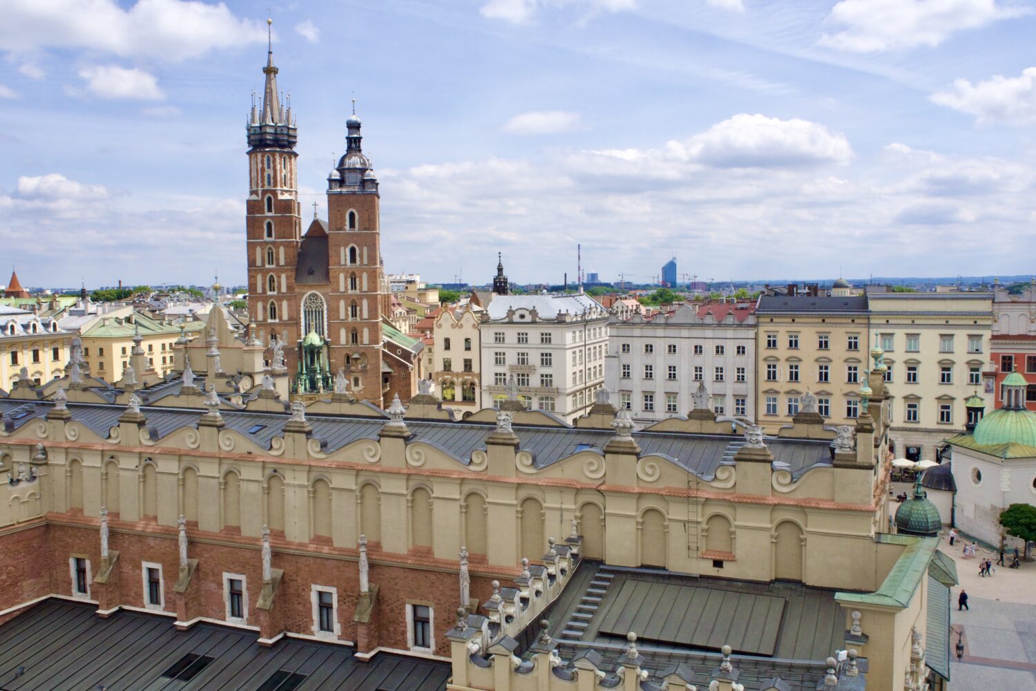 krakov rynek polsko