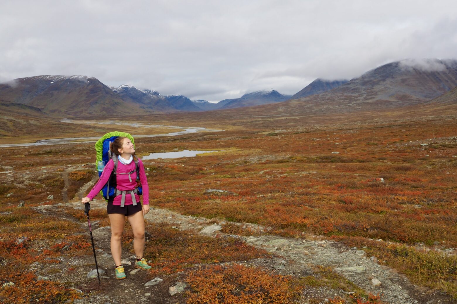 Švédsko Kungsleden královská cesta