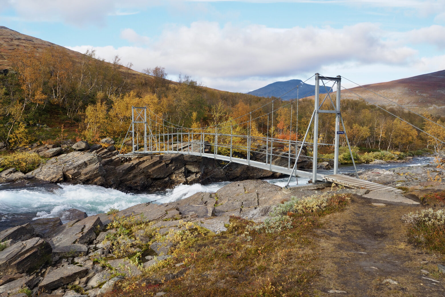 Švédsko Kungsleden královská cesta